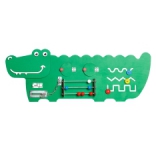 Бизиборд "Крокодил" 88х35х3 см.