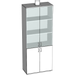 Шкаф для медикаментов с вытяжным вентилятором МЛ 12-11