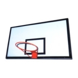Баскетбольный щит с кольцом и с сеткой